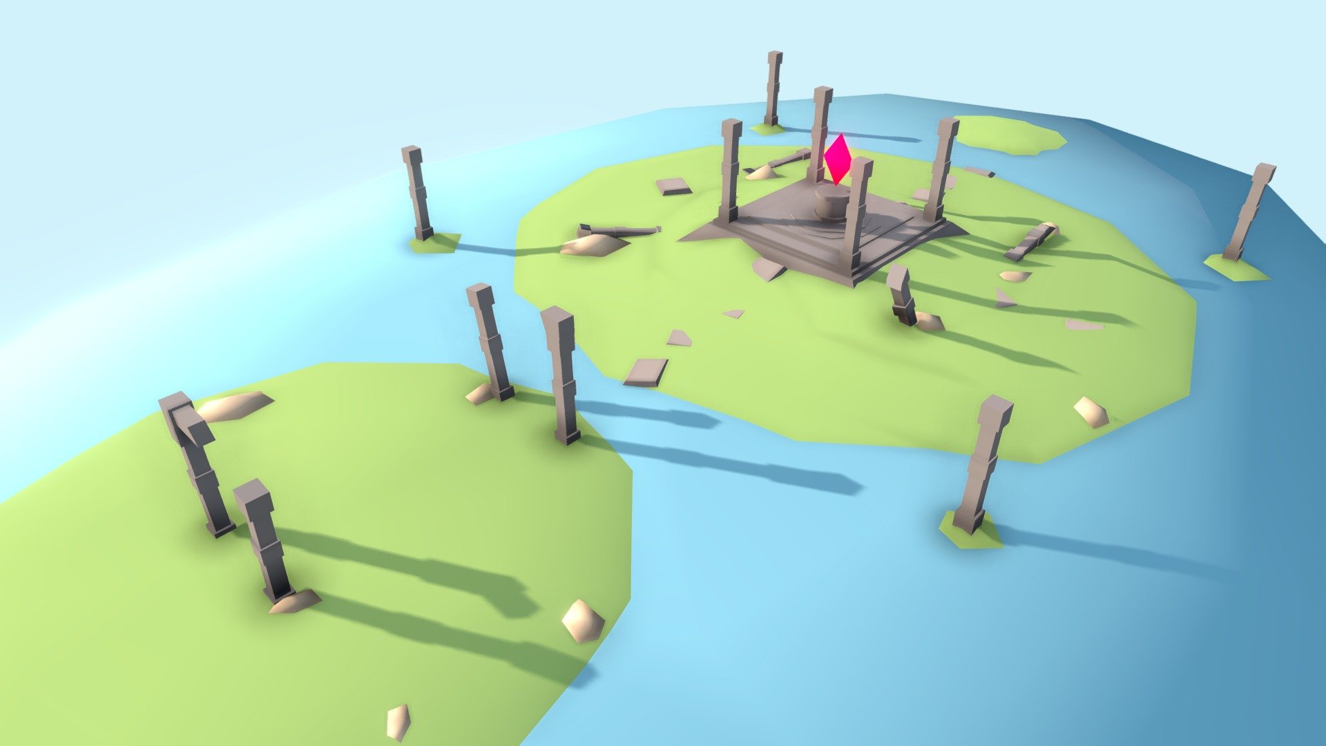 Island of Rituals - Game level Design

this is simple low poly Game level design,of my own concept,i made the leve and used the materials to Color the objects and elements

please feel free to use it in your games,best for Rpg , mobile games

Follow me
Instagram : Instagram.com/K3DART
Instagram : instagram.com/imkarthik1997
Facebook : Facebook.com/imkarthik1997
Twitter : Twitter.com/imkarthik1997

please leave a comment and share your valuable feedback,also if you are buying the model , leave a review and rate the model - Island Of Rituals - Game Level Design - Buy Royalty Free 3D model by Karthik Naidu (@Karthiknaidu97) 3d model