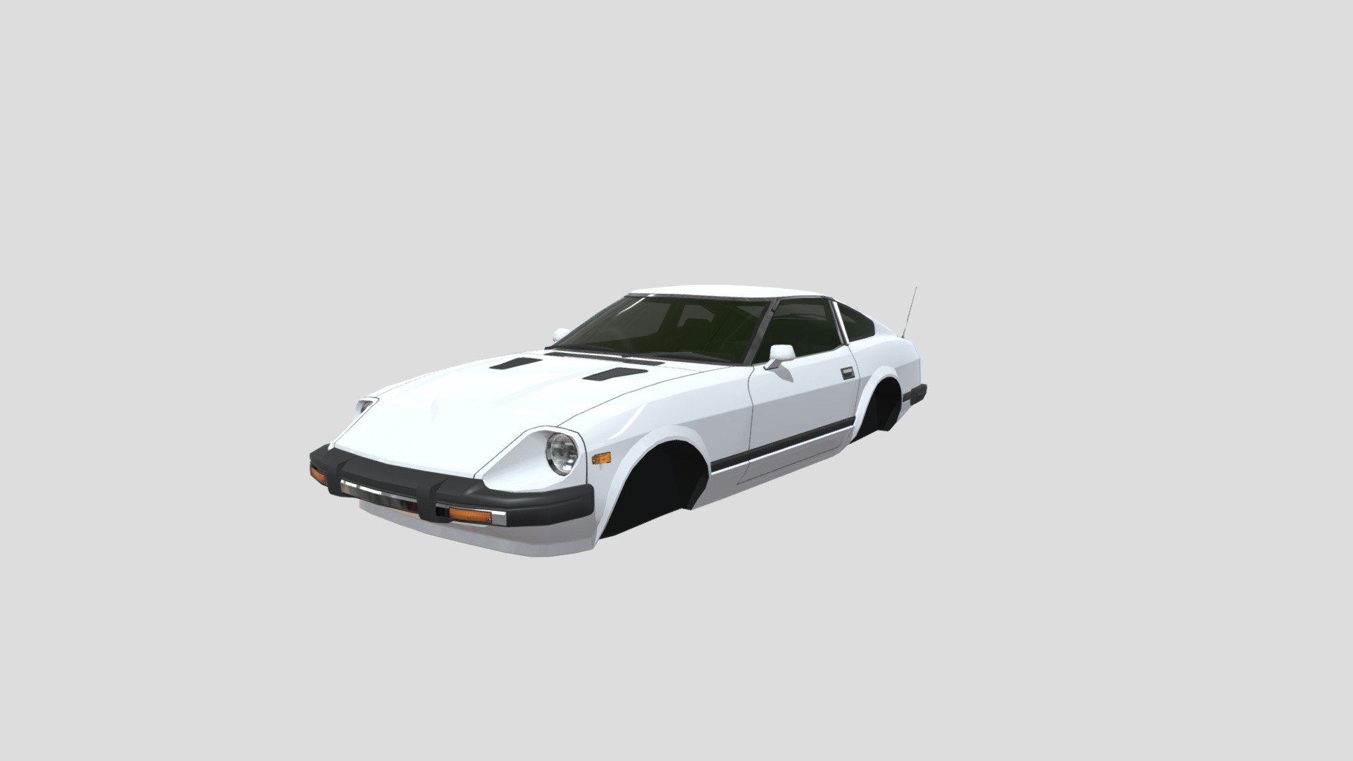 Nissan S130.
Just a car my guy 3d model