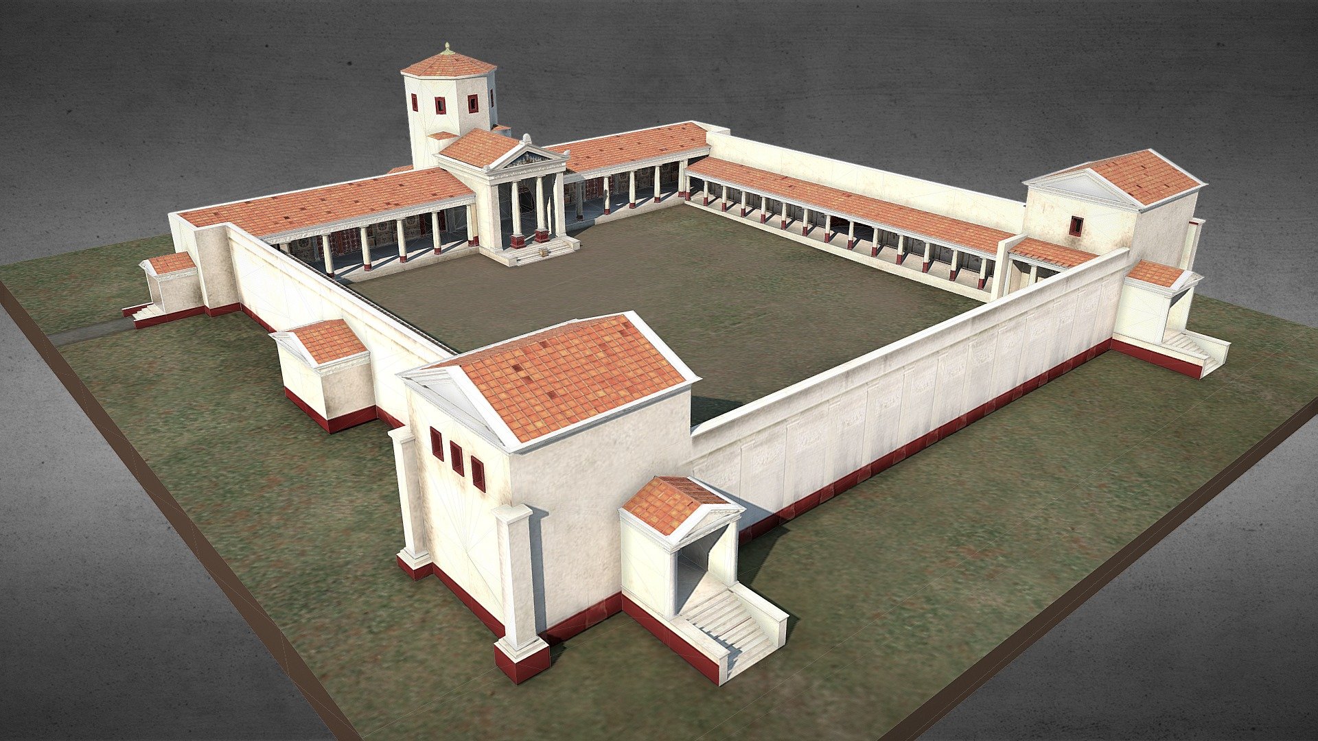 Temple Gallo-romain Corseul (22) France
Modélisation Yann Bernard/Gaetan Le-Cloirec - Temple du Haut-Bécherel - 3D model by Virtual-Archéo (@yannbernard) 3d model