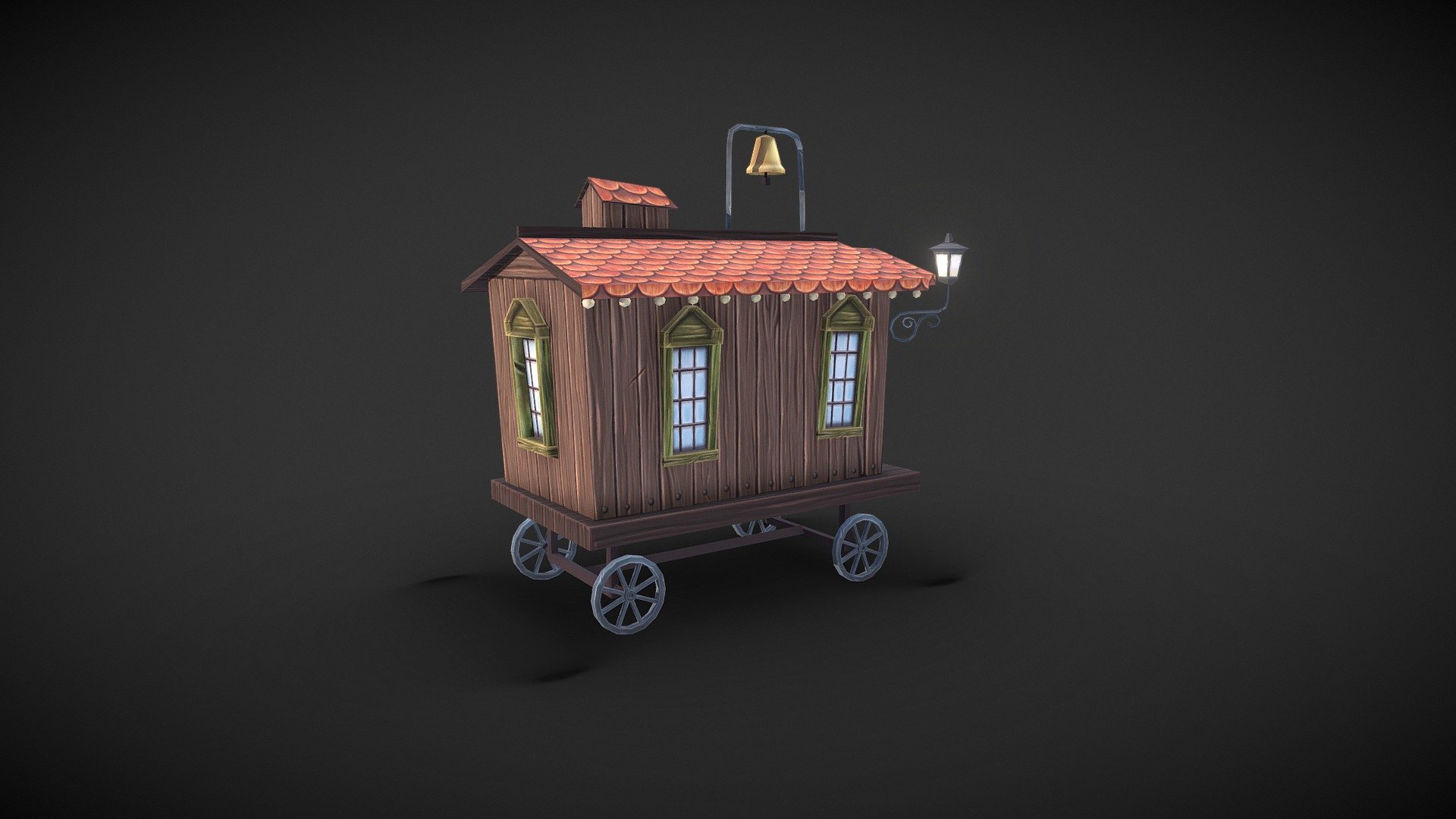 Caravan low-poly 3d model ready for Virtual Reality (VR), Augmented Reality (AR), games and other real-time apps.

Low poly, game ready model with 2k resolution handpaint diffuse texture.

Should you have any questions - don't hesitate to contact me here! - Caravan - 3D model by Mango Team (@polygonby) 3d model