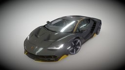 Lamborghini Centenario lamborghini, centenario, 3dsmax, car, race