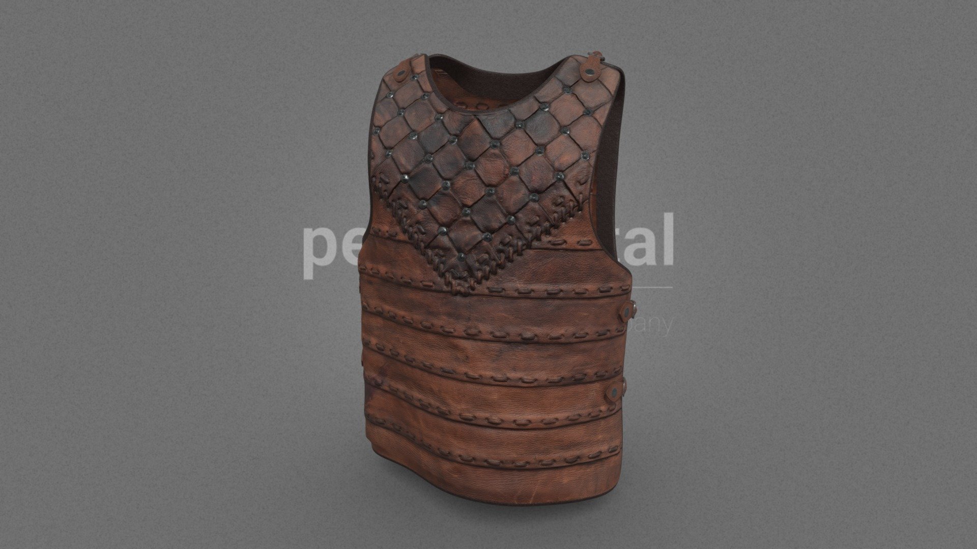 Leather cuirass armor

They are optimized for use in medium/high poly 3D scenes and optimized for rendering, positioned for you to include and adjust your own character.
We have included in Additional Files, the texture maps in high resolution, and the Blender file to edit any aspect of the set.
Enjoy it!

Don’t find what you need? Look to our immense stock of real costumes: periscostumes.com/en/our-stock/. 
Make your selection, send it to us, and we will scan it for you. Contact us and ask for a demo at info@peris.digital

Web: https://peris.digital/ - Leather Cuirass 06 - Buy Royalty Free 3D model by Peris Digital (@perisdigital) 3d model