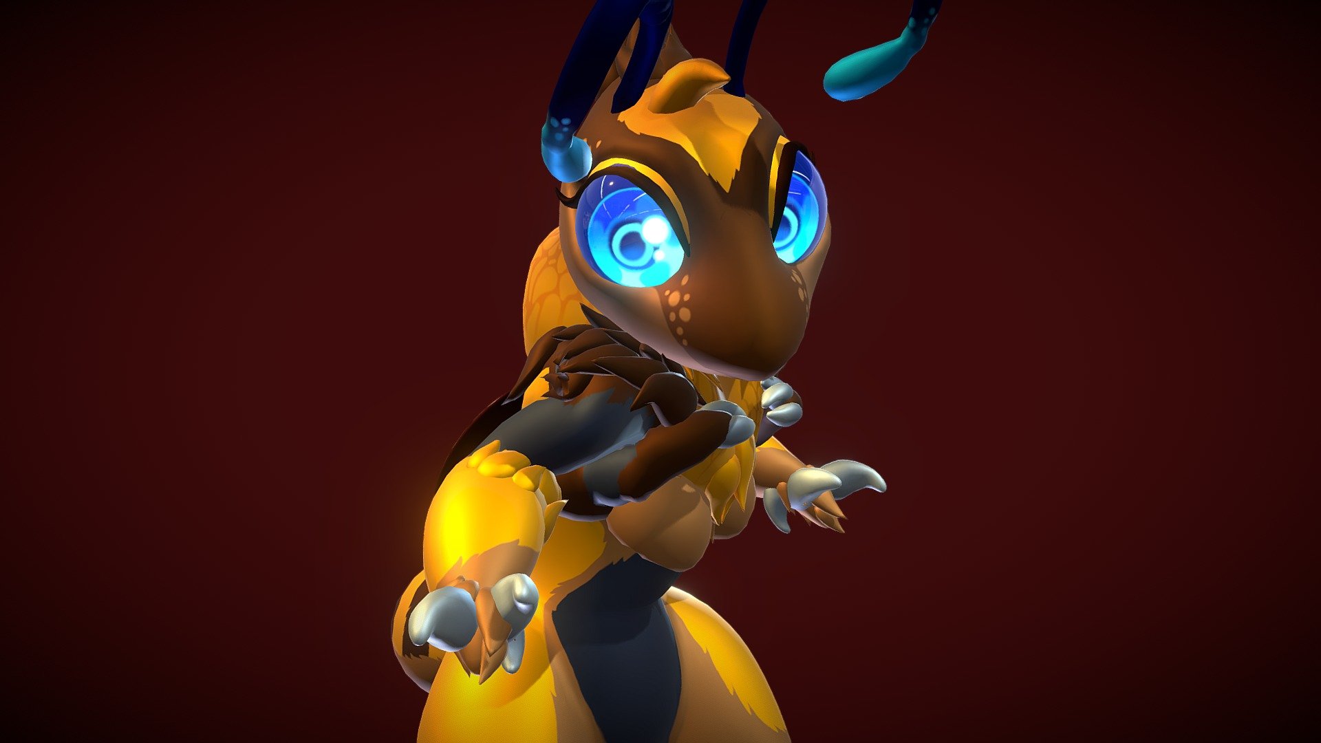 Based on Kabs new character, Bree!

Patreon /// Avatar World /// Unity Package

Please share your creations via our Discord Group or tweeting My Twitter - Bree the Bee (VRChat Ready!) - Download Free 3D model by jasonafex 3d model
