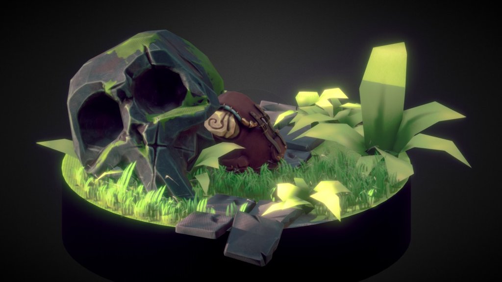 Still needs some details but here is a first version :)

But this backpack needs to belong to someone ! - Jungle Scene - 3D model by Thomas Lean (@thomaslean) 3d model