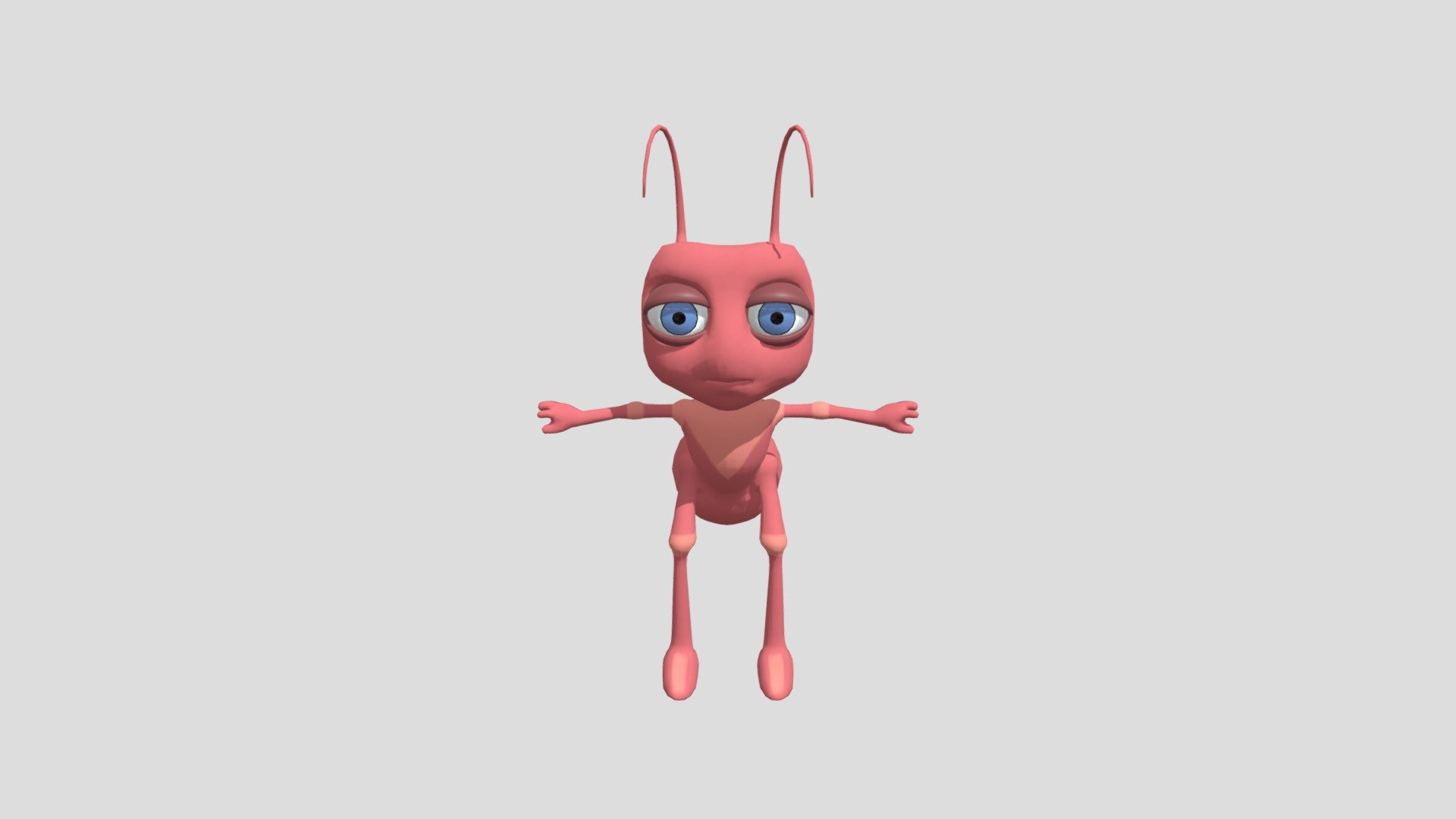 This unique and eye-catching asset is perfect for adding some personality to your next project.
This is a great way to add some extra flair and personality to your 3D game projects. The ant is fully rigged and ready to be animated, so you can create all sorts of fun and interesting movements. 

The package contains:




Fully rigged low poly mesh (including face) and textures. (Ready for Mixamo Animations)

Rigging of the face is done using the bone system

Converted FBX format

Textures pack include:




Base maps consisting of Blue Green and Red (Albedo)

Roughness Map

Blandshape

We look forward to your feedback so we can create more assets for YOU!

Technical details

Texture dimensions 2048x2048


- Verts: 5.555




Edges: 11.140




Faces: 6.602




Tris: 11.012




UVs: 12,676 




Number of meshes/prefabs




1 ant character 




Rigging: Yes 




Fully Rigged with Face and Skeleton 




UV mapped


 - Rigged Stylized Red Blue Green Cartoon Male Ant - Buy Royalty Free 3D model by HayqArt 3d model