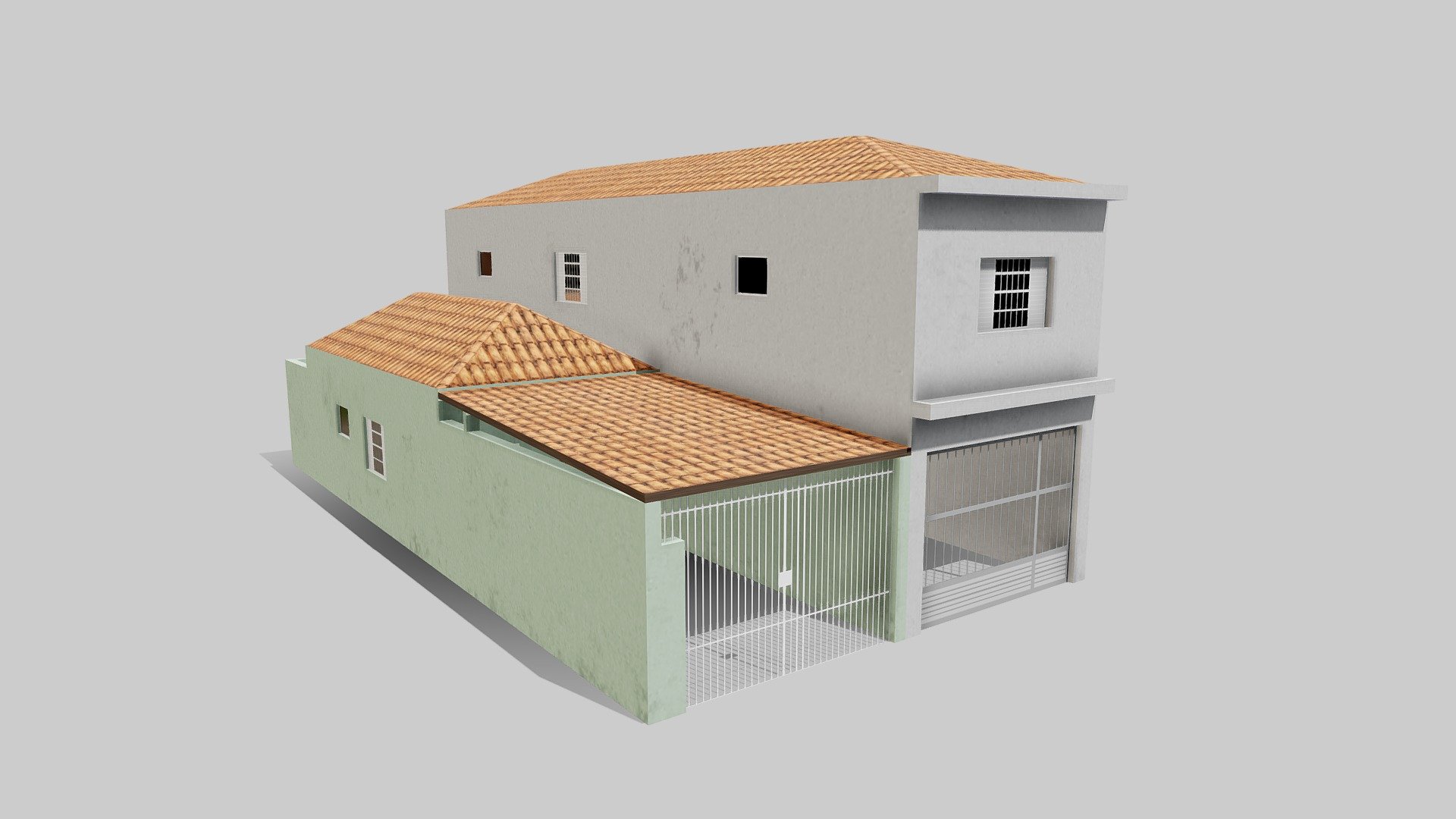 Brazilian houses - 3D model by Vinicius Mendonça (@viniciustk) 3d model