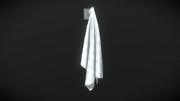 Hanging Towel bathroom, wash, washing, shower, toilet, towel, decor, water, kitchen, cleaning, towels, wall