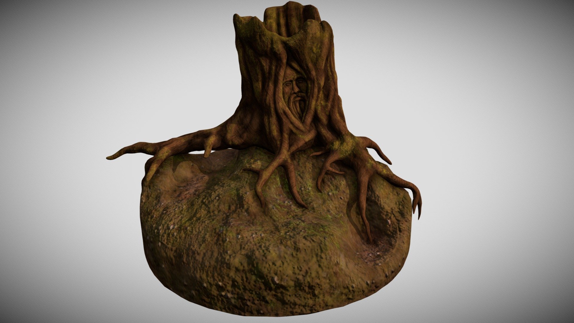 Fantasy tree trunk - Buy Royalty Free 3D model by Rebecca Gainer (@rebeccaG) 3d model