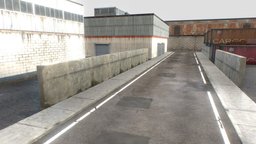 FPS low Poly Map