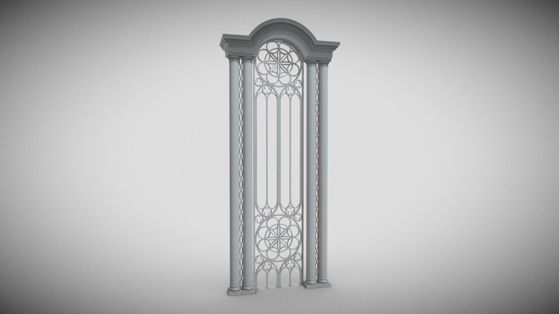 Classical Building Entrance may be necessary for your projects 3d model
