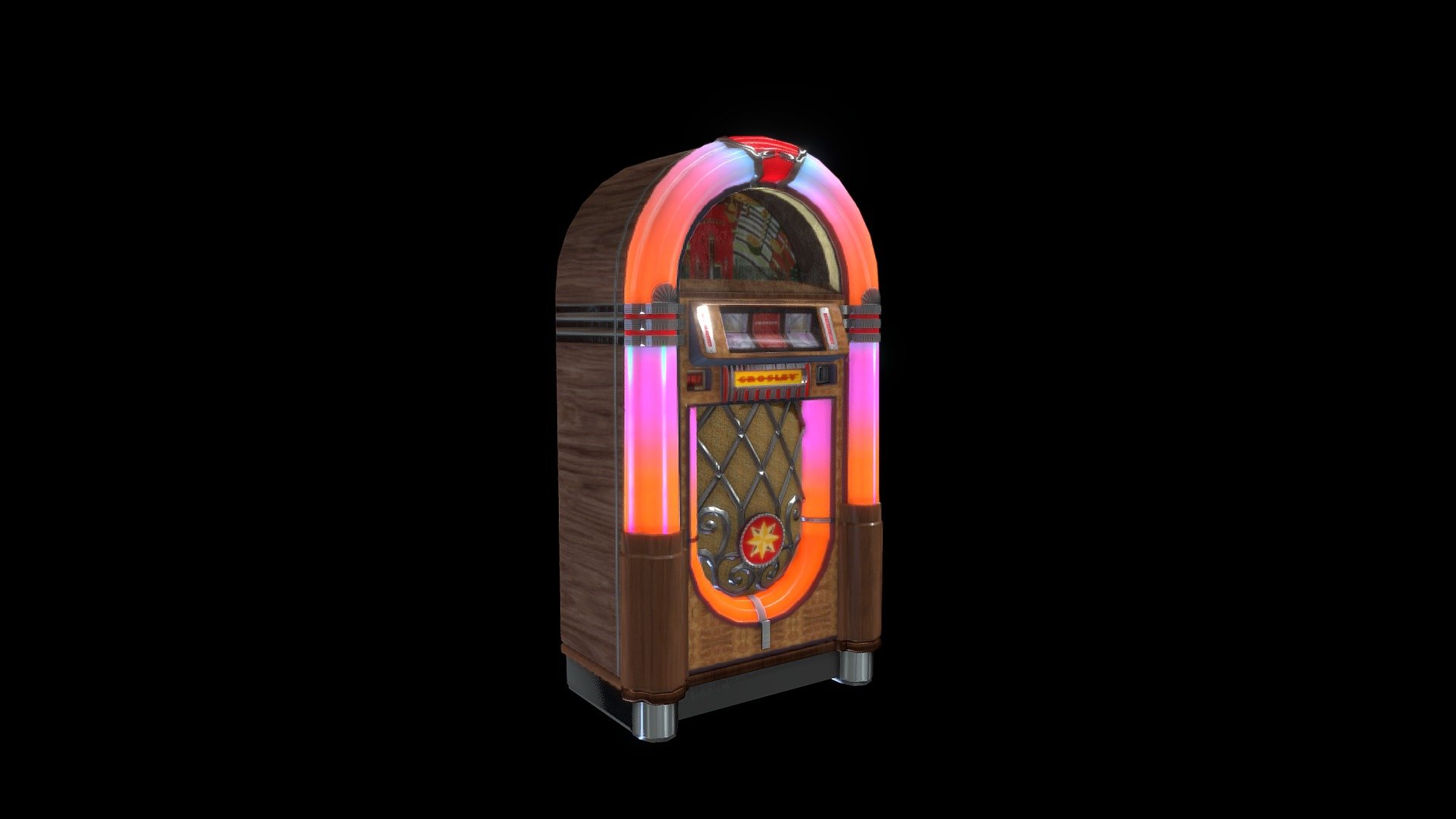 jukebox - Buy Royalty Free 3D model by Rakesh.sahoo (@sahoo.rakesh) 3d model