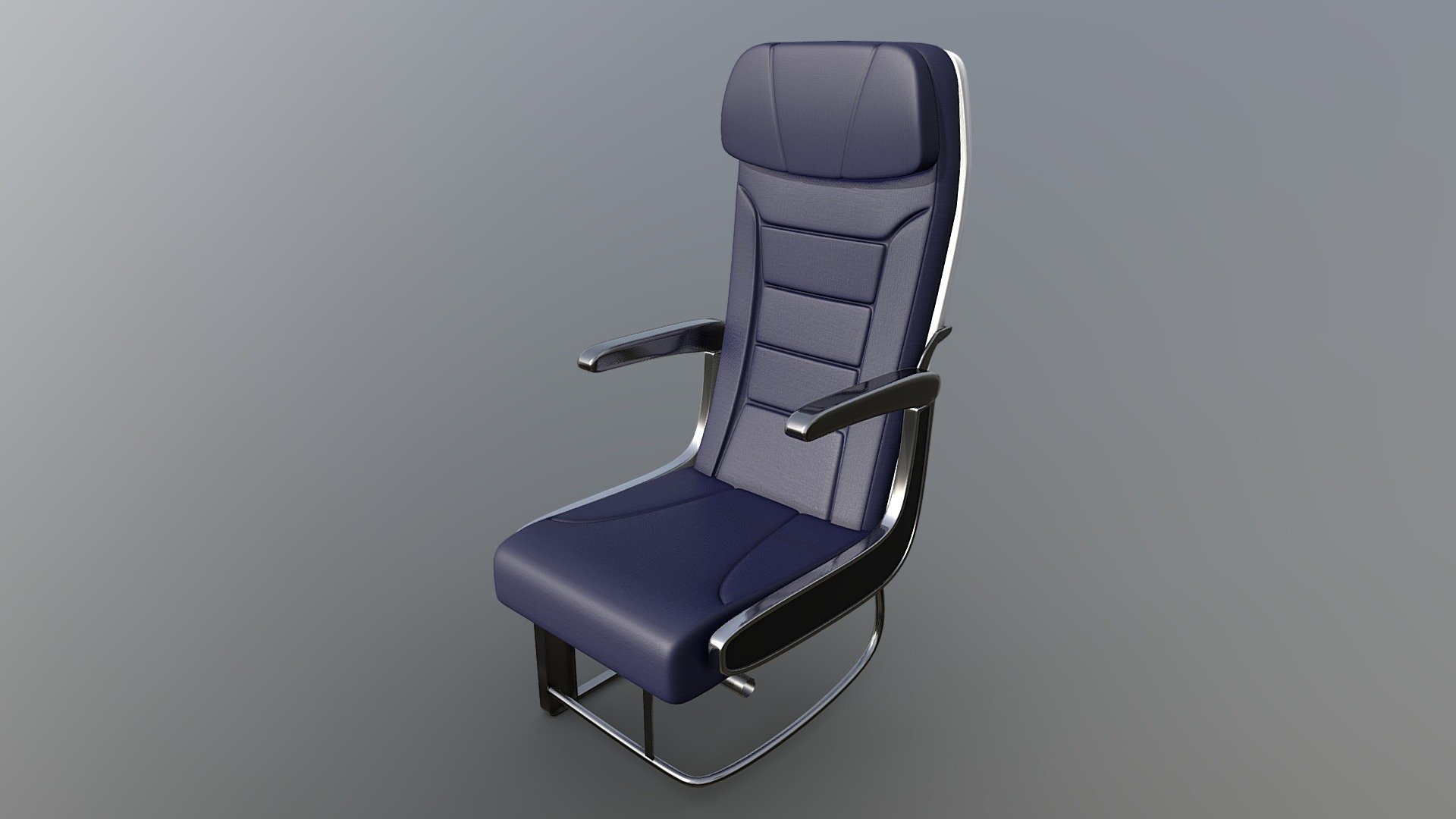 Aircraft Economy Seat - Made in blender
Game Ready Model
- This model was subd more for sketchfab, otherwise it has even less triangles
Good topology

NOTE: I have made this seat however if you see this seat in a discord server named TechHaven that is because I was commissioned for it - A-Series 8 Economy Seat - 3D model by ARKBlender (@ARKS-3D-Studio) 3d model