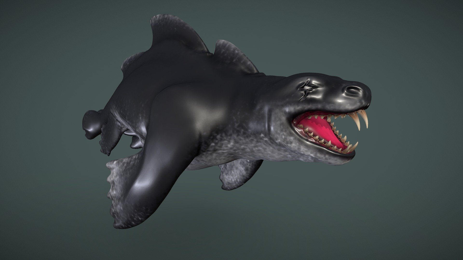 Seal Monster - 3D model by CallieEdgil 3d model