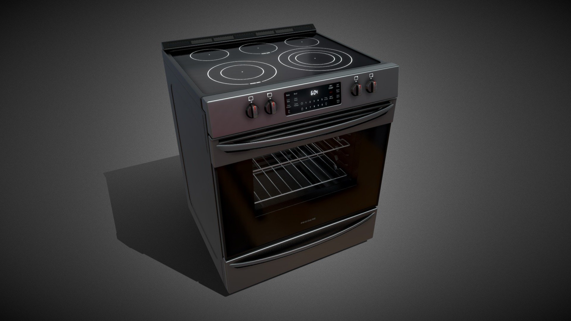 low poly electric oven game ready asset.. Perfect for realtime interior rendering and cinematics and game - Electric Range Oven - Buy Royalty Free 3D model by Sunny (@sunny7610) 3d model