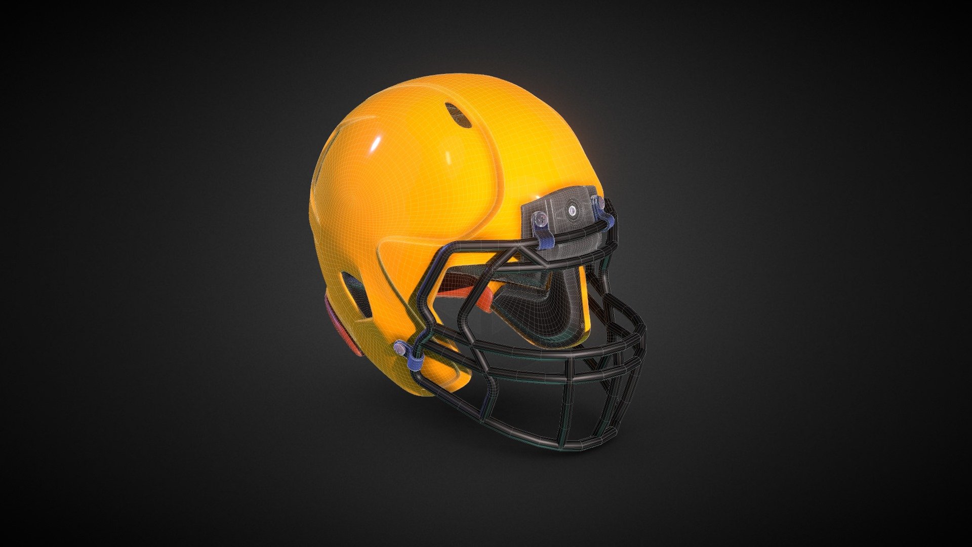 New version of my old model American football helmet.
Features:
UV Mapped
Quad poly only
Front guard totallly remeshed
Foam inside the helmet remeshed - American football helmet - Remeshed - UV Mapped - Buy Royalty Free 3D model by LURA (@lura_art) 3d model