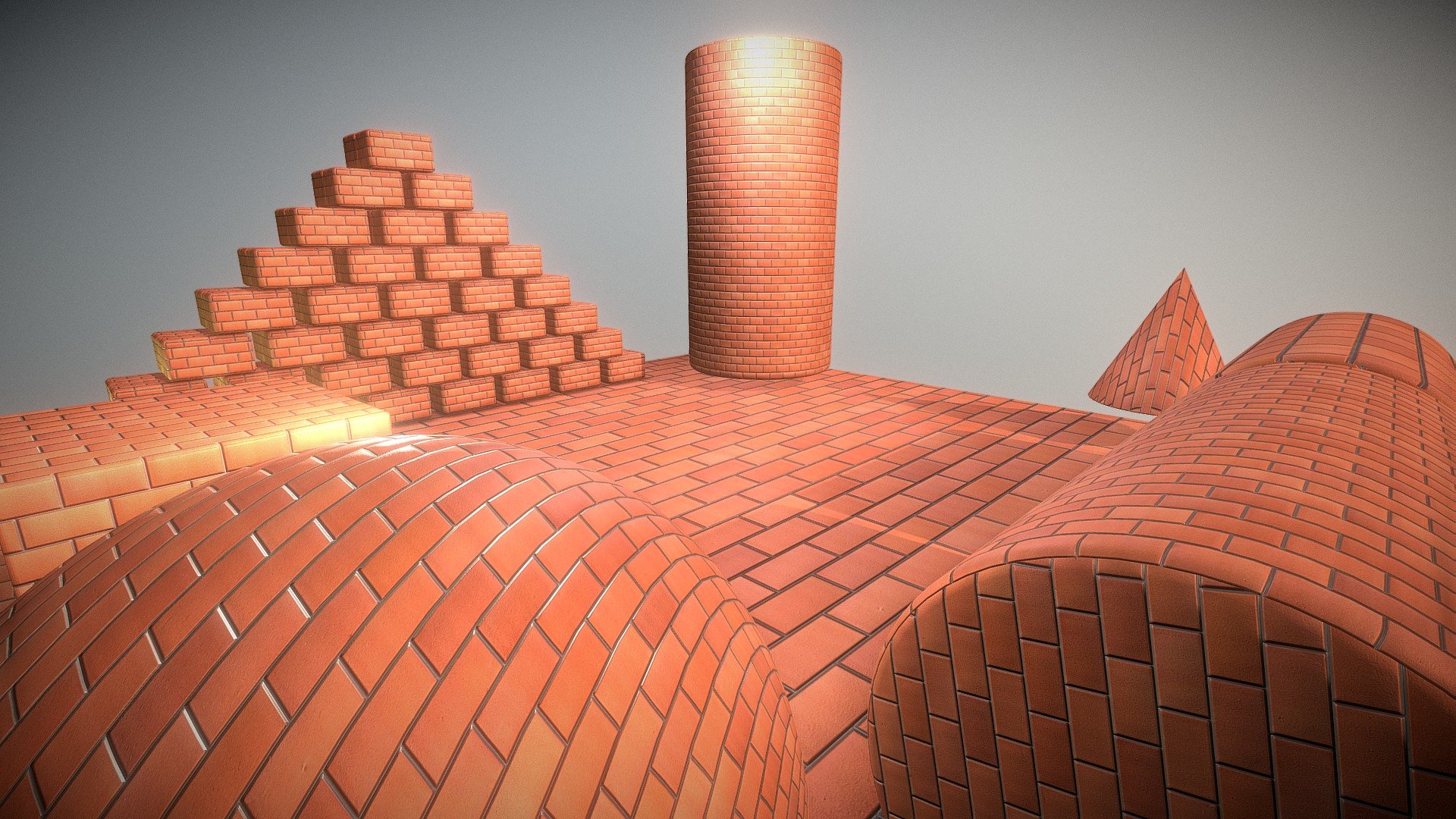 Here is a seamless and tileable texture set for brick-walls.

Texture size 4k. 

 

 

 



Photographed and later edited with Blender.

Texture type included:




Colormap

Normalmap

Ao

Cavity

Photographed and later edited with Blender 3d model