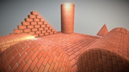 Brick Wall 1 | Texture Set (9)