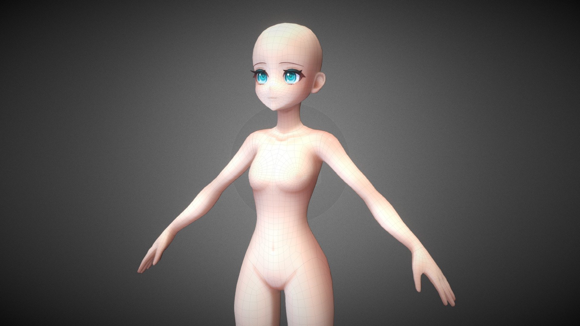 Polygons : 12,490

Features :

Anime Style base model that can be a kickstart to making assets for Games, Animations, Vtuber, Figurine, etc. 100% Quads, Clean topology, Rigging Ready, Subdivision Ready Symmetrical with the origin point at the center of the grid floor (ready for mirroring) UV Unwrapped FBX and Blend (Native) files included

included : FBX / OBJ / Blender / PNG.texture - Base Anime Stylize lowpoly with texture - 3D model by Kll.Banoffii 3d model
