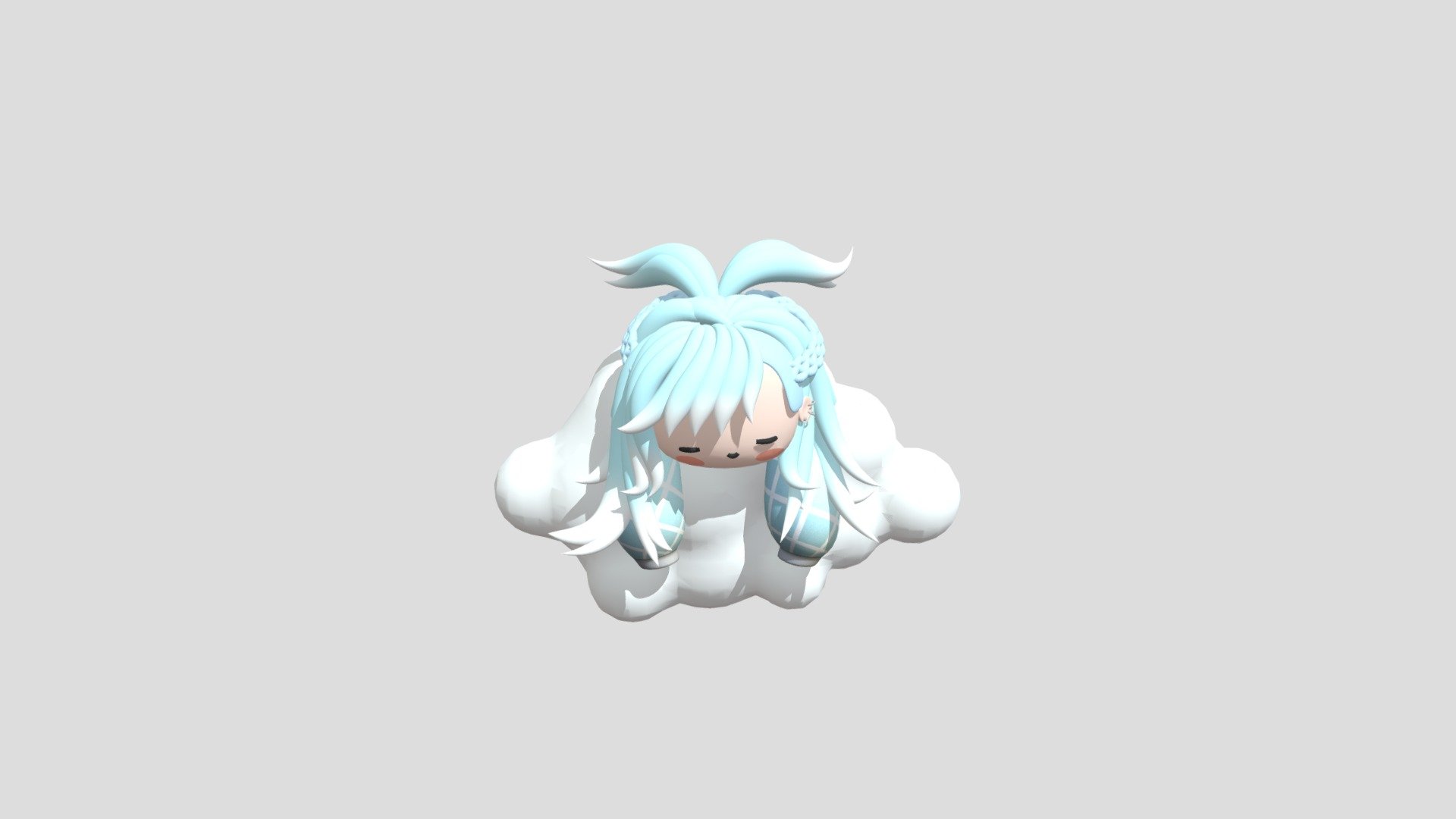 Kobo Kanaeru is vtuber from Hololive Indonesia Gen 3rd

This is my atempt to turn her outro stream design to 3D - Kobo Kanaeru Sleep Over The Cloud - Download Free 3D model by Arkhim (@arkhimabadi) 3d model
