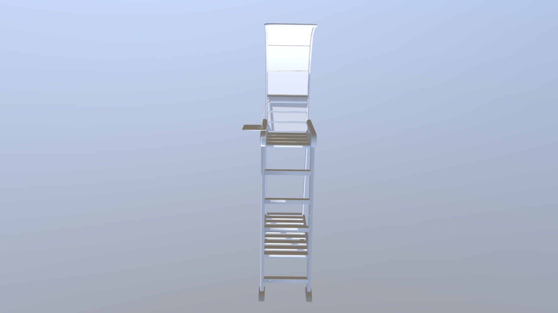3D Model made by me for Super Tennis Blast - Umpire Chair - 3D model by bruadrianus 3d model