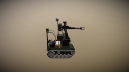 Explosive robot tEODor explosive, robot