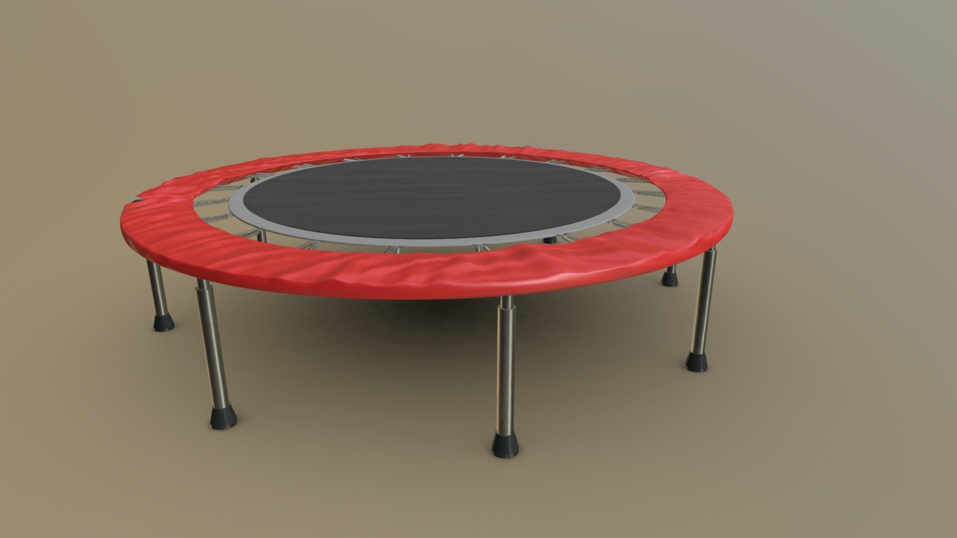 Trampoline - 3D model by sportfisio 3d model