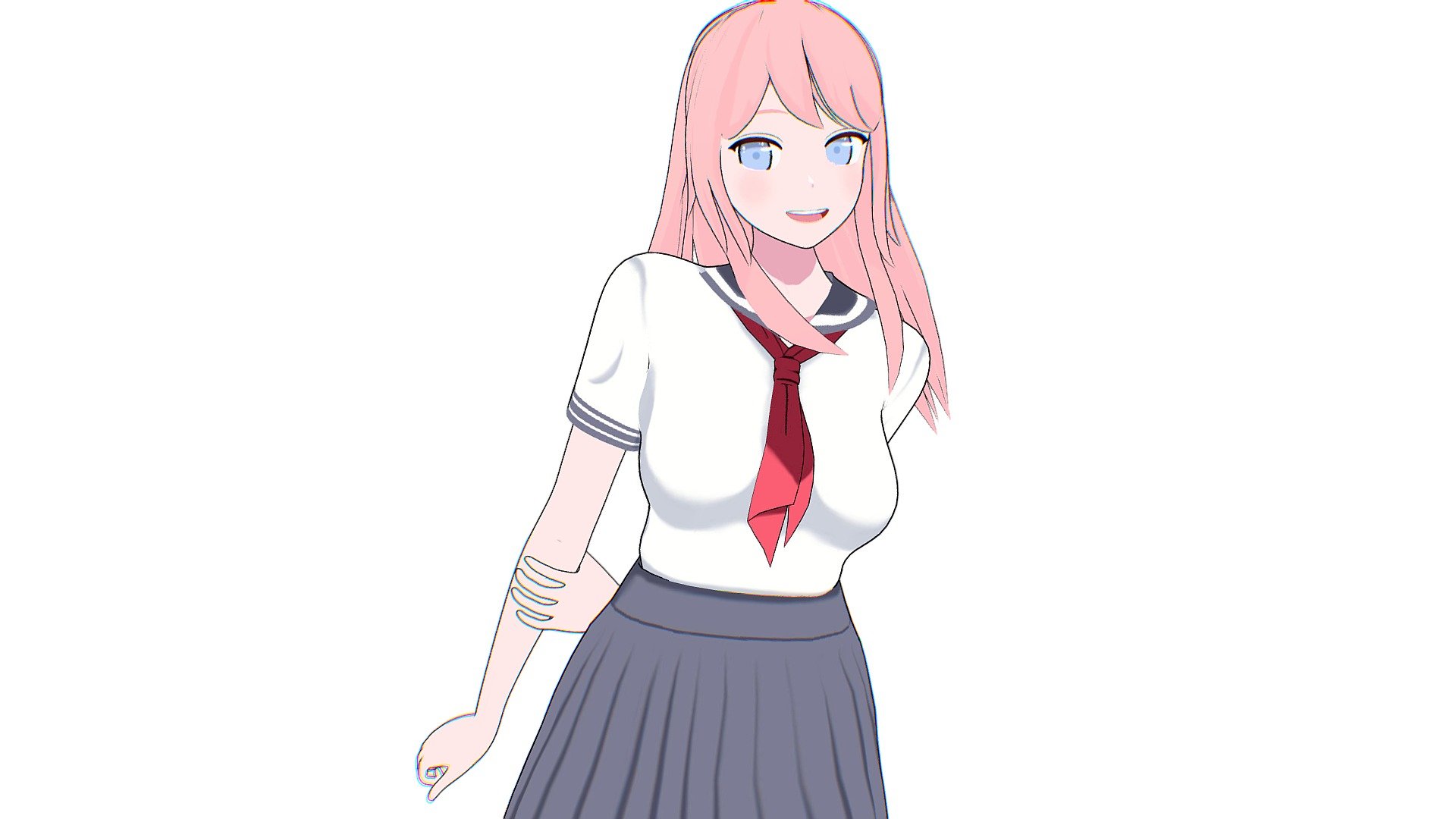 &ldquo;I am a cheerful and energetic anime girl with a positive personality and a smile always on my face. I love making new friends and I am always willing to help those in need.