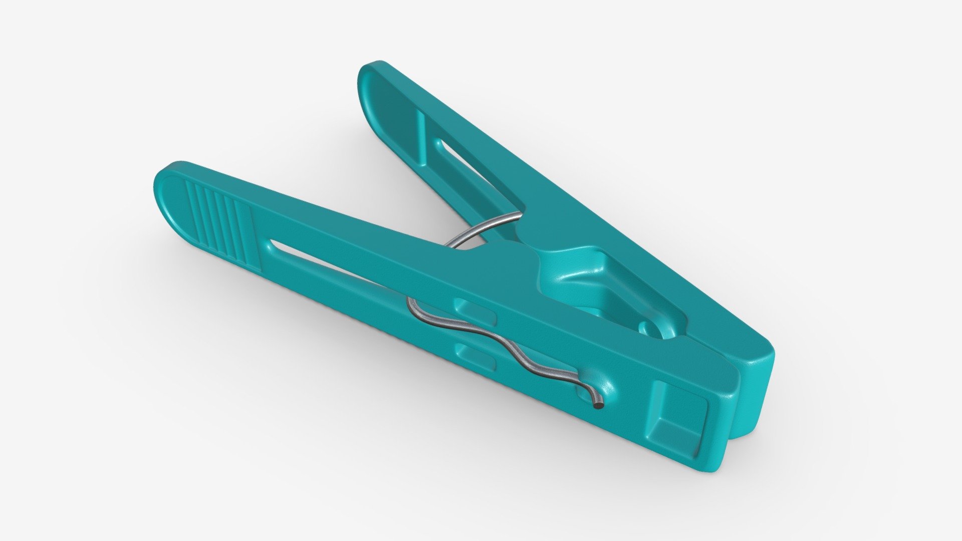 Clothespin plastic - Buy Royalty Free 3D model by HQ3DMOD (@AivisAstics) 3d model
