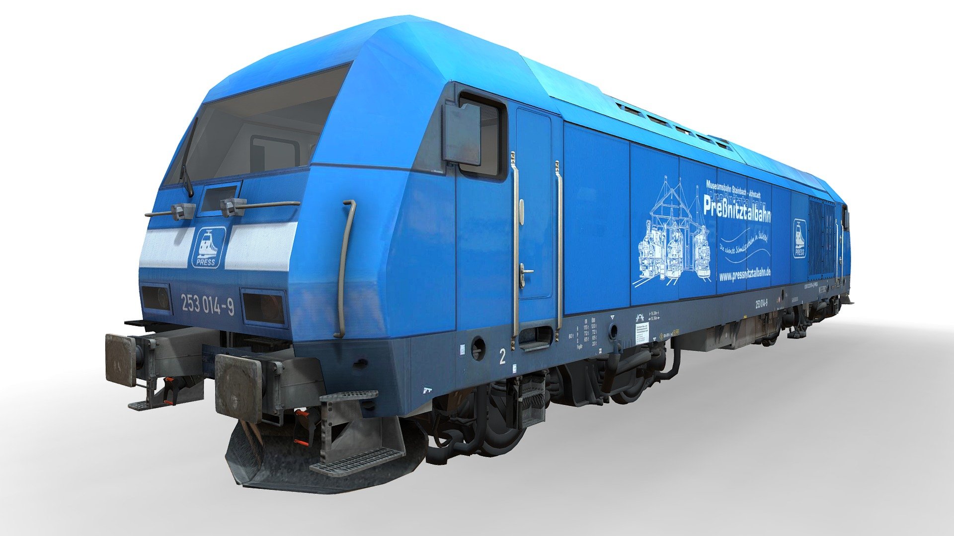 Locomotive Class 223 - ER20-014 - PRESS - Buy Royalty Free 3D model by cj187 3d model
