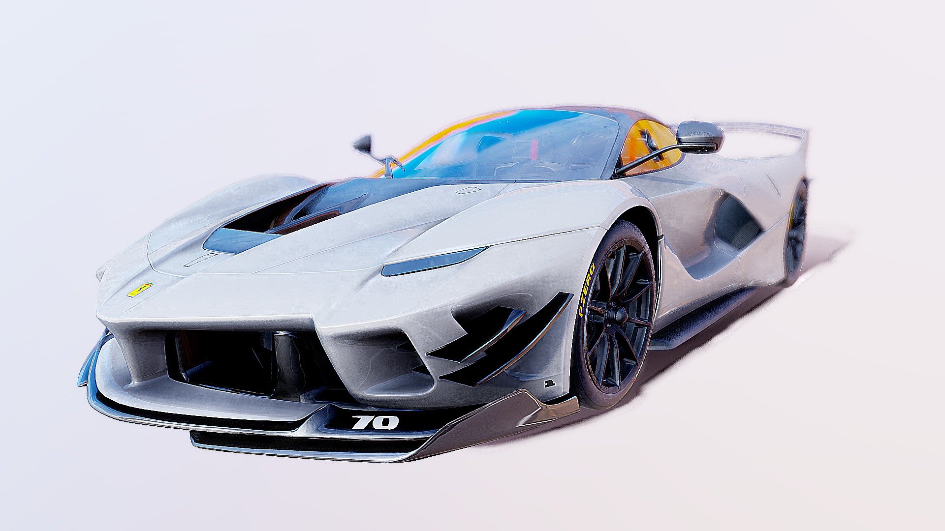 Ferrari's XX program began in 2005. In 2014, the Maranello brand launched the Ferrari FXX K. Now here is an even sharper version called Ferrari FXX-K Evo.

The main projects relate to weight reduction and aerodynamics.

However, the manufacturer does not specify how many kilos have been removed from the 1,155 of the “base” Ferrari FXX K. On the other hand, it specifies an optimization of the negative lift which has been improved by 23%.

Thanks For 600 Followers Guys :D - 2017 | Ferrari FXX-K Evo Special Thanks For 600 - Download Free 3D model by kevin (ケビン) (@sohyalebret) 3d model