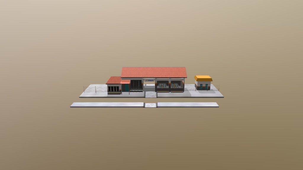 Cipunegara Trains Station was located in West Java, Indonesia.
This model are made for my Train Simulation Project For PT. Kereta Api Indonesia. This model are made for Unreal engine and Unity 3D Engine 3d model