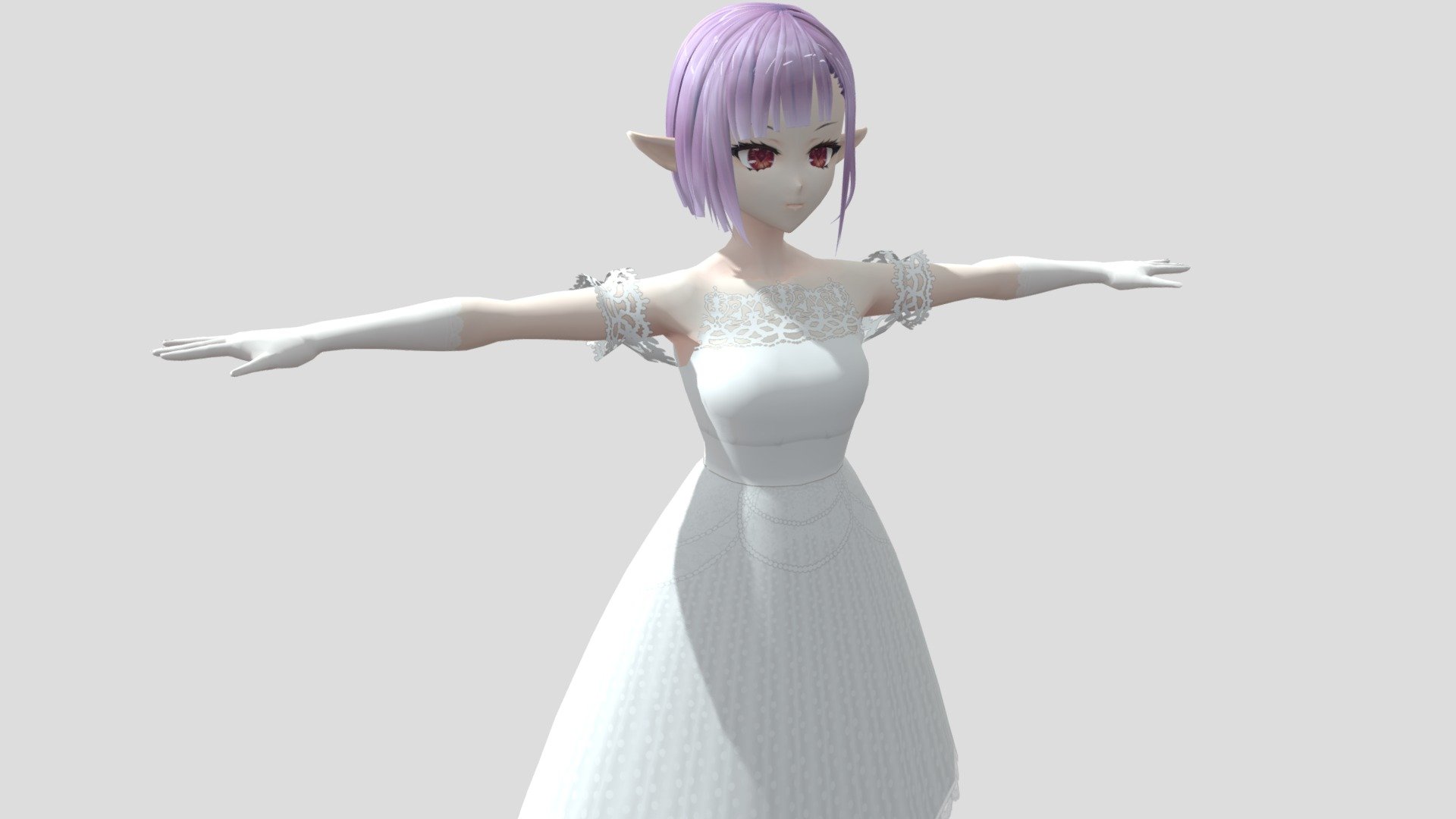 Model preview



This character model belongs to Japanese anime style, all models has been converted into fbx file using blender, users can add their favorite animations on mixamo website, then apply to unity versions above 2019



Character : Emily

Verts:23976

Tris:33554

Fifteen textures for the character



This package contains VRM files, which can make the character module more refined, please refer to the manual for details



▶Commercial use allowed

▶Forbid secondary sales



Welcome add my website to credit :

Sketchfab

Pixiv

VRoidHub
 - 【Anime Character】Emily (Bride/Unity 3D) - Buy Royalty Free 3D model by 3D動漫風角色屋 / 3D Anime Character Store (@alex94i60) 3d model
