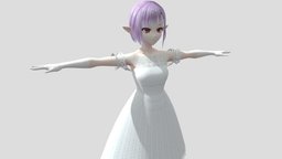 【Anime Character】Emily (Bride/Unity 3D)