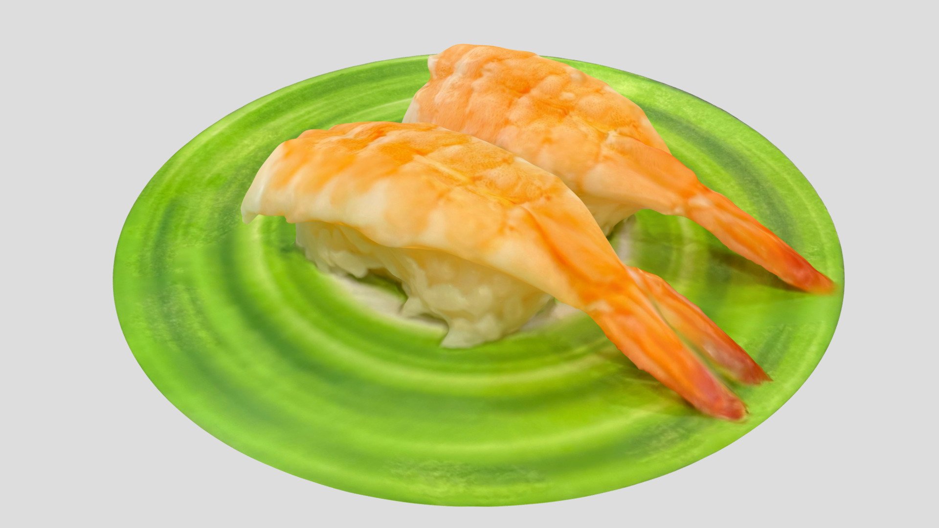 Shrimp sushi 3D model scanned using photogrammetry on an iphone. Fresh and straight from the ocean. Created with Polycam - Shrimp Sushi - 3D model by Cam Cottrill (@camcottrill) 3d model