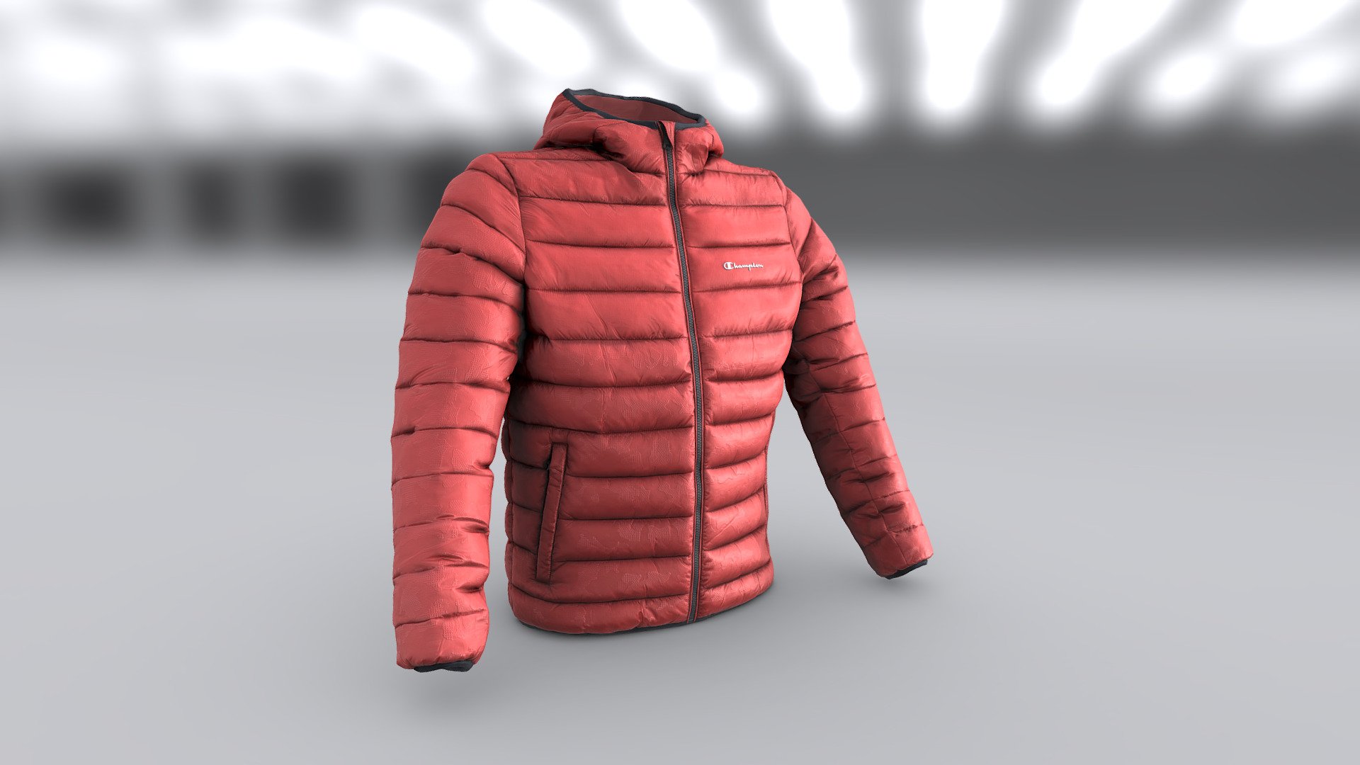 Realistic jacket model with high resolution textures. Model created by our unique semi-automatic scanning technology

Optimized for 3D web and AR / VR

=======FEATURES===========


The units of measurement during the creation process were milimeters.
Clean and optimized topology is used for maximum polygon efficiency.
This model consists of one mesh.
All objects have fully unwrapped UVs.
The model has one material

Includes 4096x4096 .jpg textures (diffuse (base color), Roughness). 70k polygons

================== - Champion Legacy jacket - Buy Royalty Free 3D model by VRModelFactory 3d model
