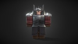 Dragonsteel Armor armor, old, ugc, 3d, model, fantasy, roblox_avatar