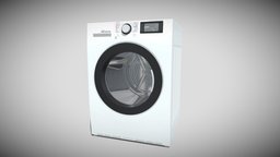 LG Dryer room, bathroom, household, washing, equipment, dryer, appliance, lg, machine, cleaning, laundry, interior-design