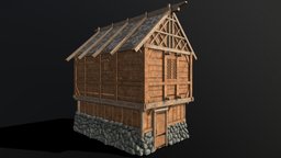 Housing_Unit_J medieval, hut, house, home, building