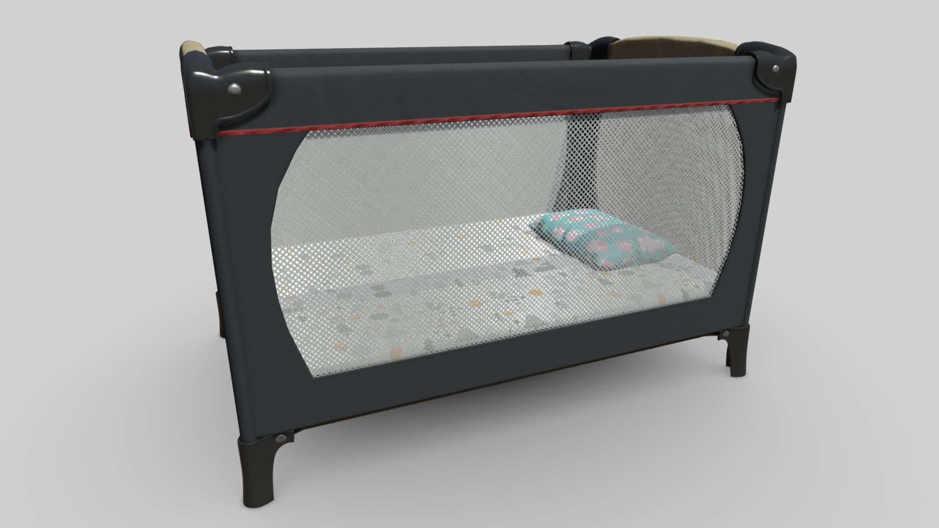 Baby Cot bed lowpoly, game ready assets also sutable for (AR,VR).
-PBR Texture
all PBR Textures are 2048x2048 size - Baby Cot Bed - Buy Royalty Free 3D model by KloWorks 3d model