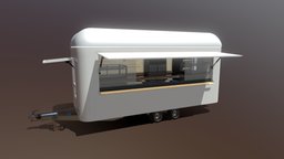 Food trailer Large category (4.5m x 2.25m)