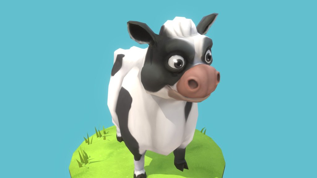 A Cow model I did for the game Siegecraft Commander. 
Concept by Danny McGillick,
Rig by Mark Haines. 
Model, texture and animation by me 3d model