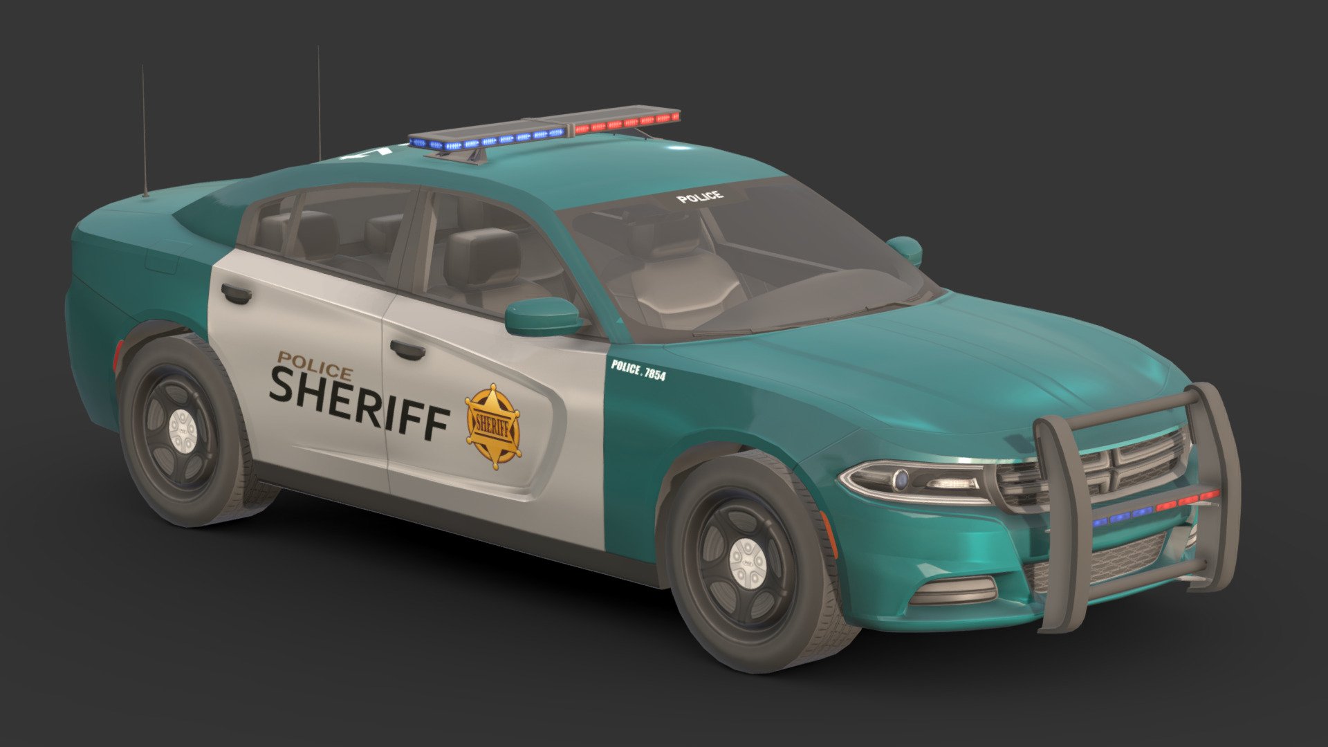 Police Car # 8

You can use these models in any game and project.

Low-poly

Average poly count : 30,000

Average number of vertices : 30,000

Textures : 4096 / 2048 / 1024

High quality texture.

format : fbx , obj , 3d max

Isolated parts (Door, steering wheel, wheels, body) 3d model