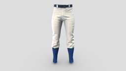 Mens Legs Tucked In Socks Pants in, baseball, historic, french, white, army, bottom, long, sports, pants, with, belt, mens, riding, wear, napoleon, socks, jockey, poet, softball, trousers, regency, pbr, horse, low, poly, male, tucked