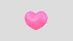 Half Heart 001 symbol, like, toy, heart, half, jewelry, shape, pendant, valentine, love, sign, icon, print, necklace, romance, emoji, cartoon, 3d, art, design, simple, noai
