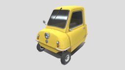 Generic 50cc Microcar with chassis motorcycle, engine, moped, 50cc