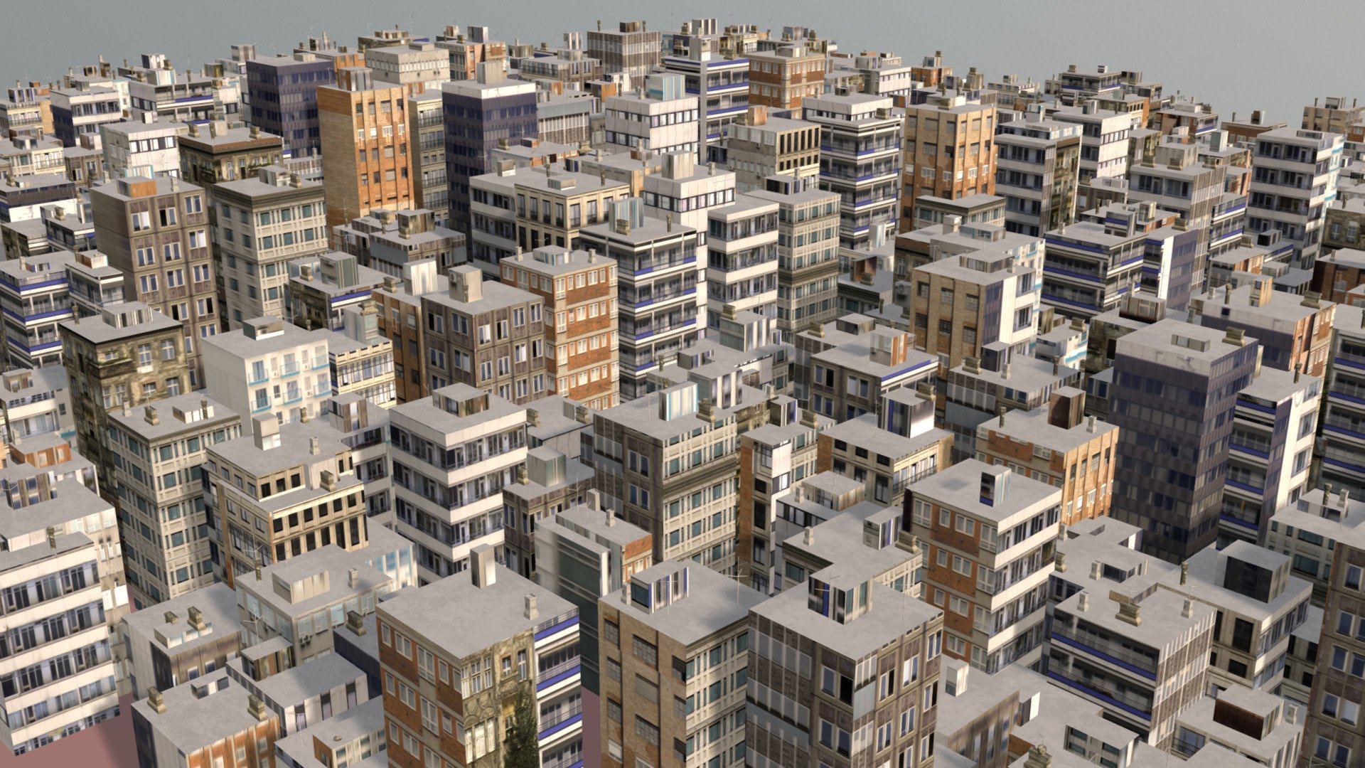 Procedural city created in Blender using Python

https://youtu.be/niui6e73En4 - FlyHigh - Procedural City - 3D model by JorgeJuanGonzalez 3d model