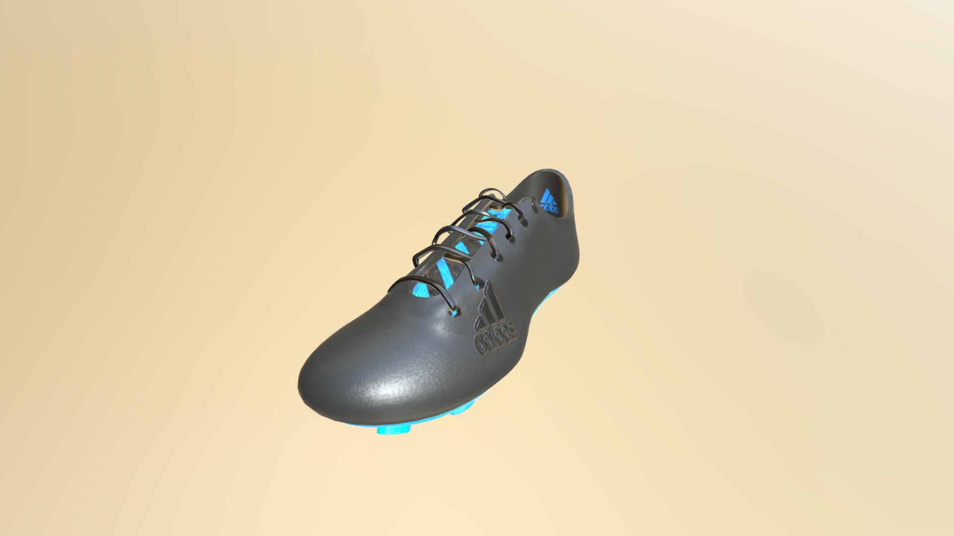 Botin Adidas - 3D model by AgenciaBohemia 3d model