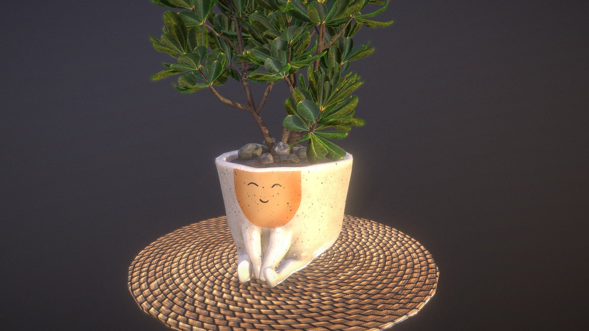 based on https://www.pinterest.ru/pin/526991593901201117/ - ceramic_pot - Buy Royalty Free 3D model by katrin.kor (@katrin.701) 3d model