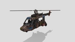 Scrap Transport (Rust Helicopter) blockbench