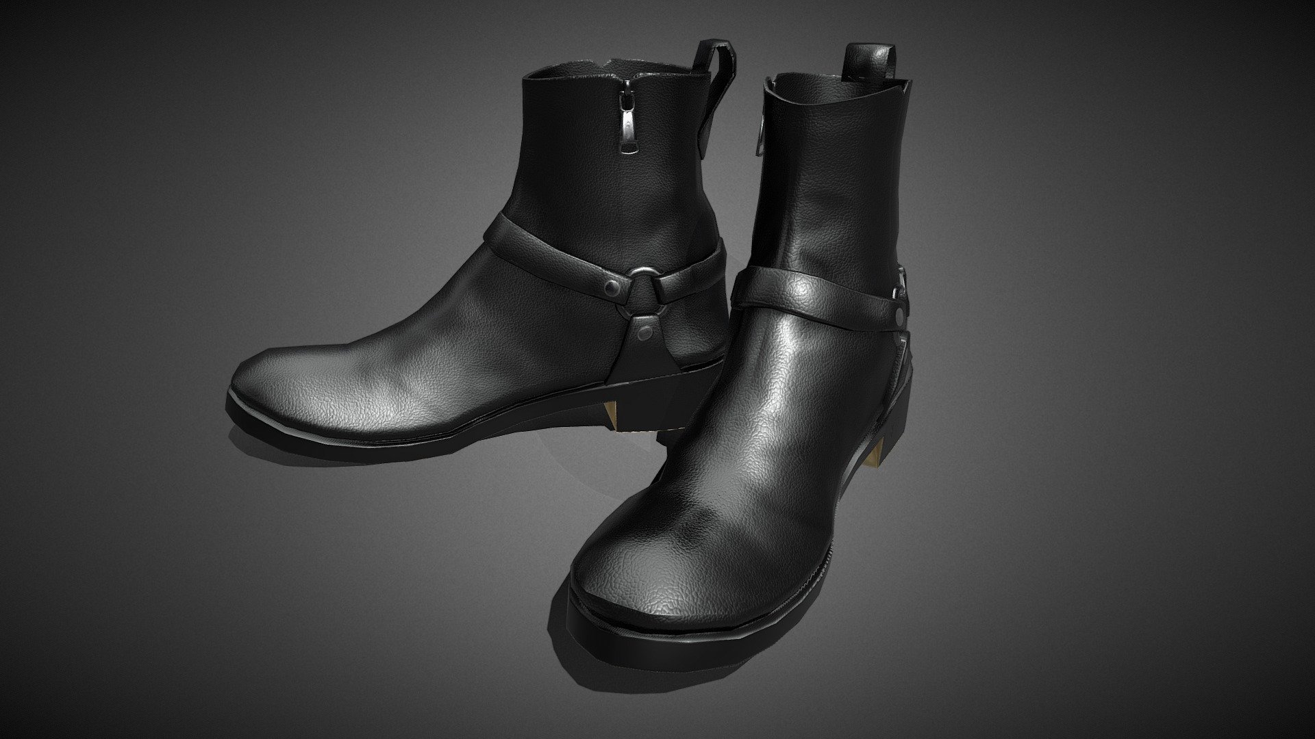 Low Poly Fashionable Boots - Buy Royalty Free 3D model by Anthony Pilcher (@AnthonyPilcher) 3d model